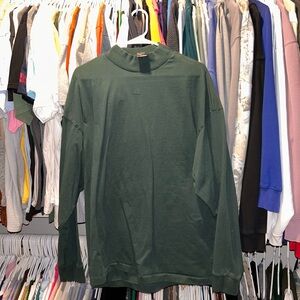 adidas Dark Green Long Sleeve Shirt